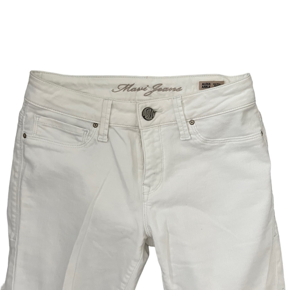 Mavi Denim Jeans in White